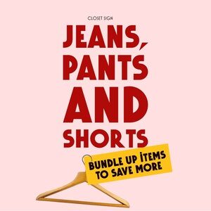 Jeans Closet Sign